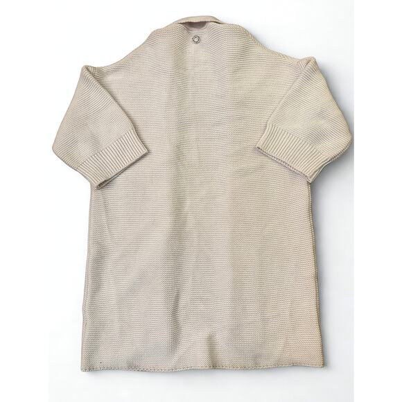 Cocomore Boutique Knit Open-Front Cardigan, Neutral Beige/Off White - Picture 5 of 8